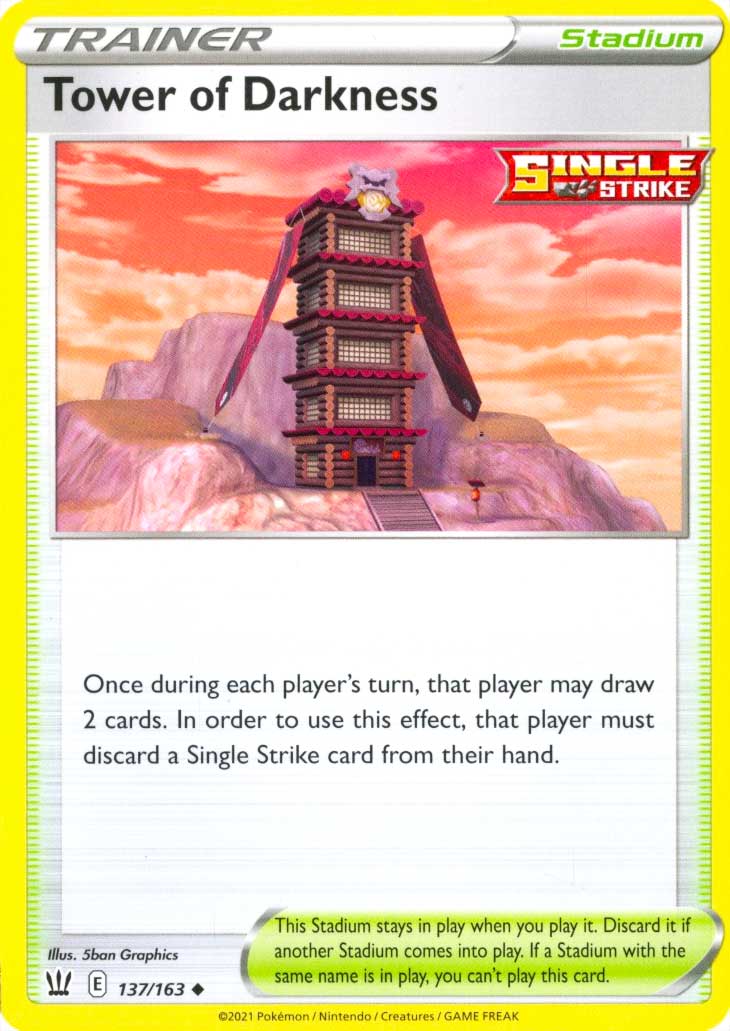137 / 163 Tower of Darkness Non Comune normale (EN) -NEAR MINT-