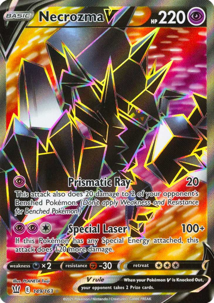 149 / 163 Necrozma V Ultra Rara V Full Art foil (EN) -NEAR MINT-