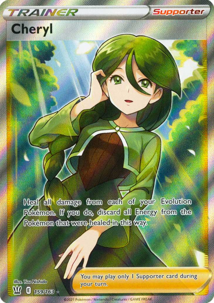 159 / 163 Cheryl Ultra Rara Full Art foil (EN) -NEAR MINT-