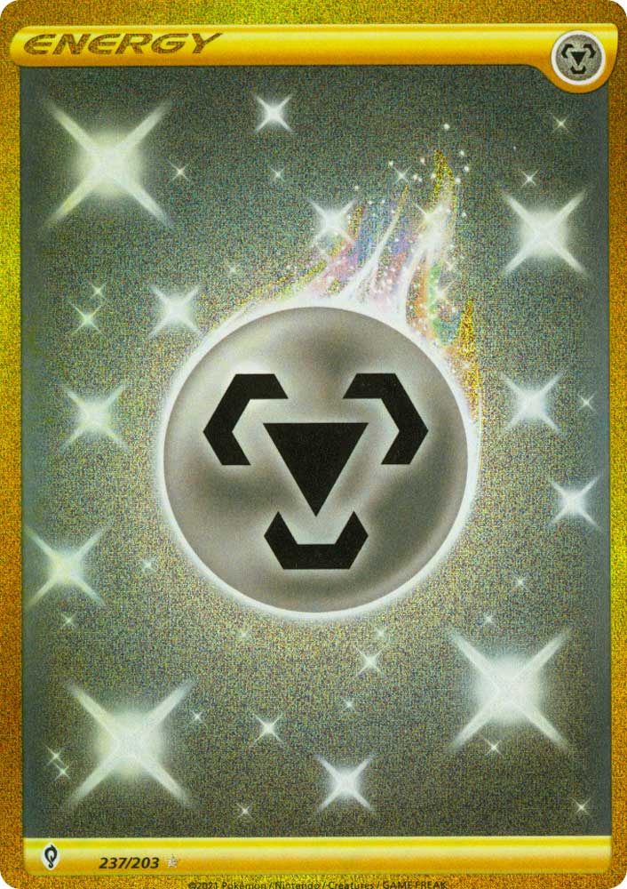 237 / 203 Metal Energy Rara Segreta Gold foil (EN) -NEAR MINT-