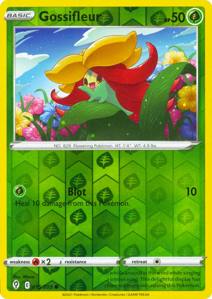 015 / 203 Gossifleur Comune Reverse foil (EN) -NEAR MINT-