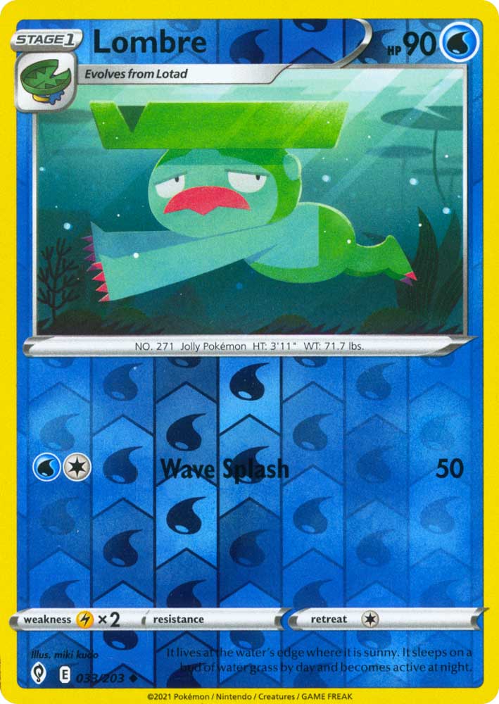 033 / 203 Lombre Non Comune Reverse foil (EN) -NEAR MINT-