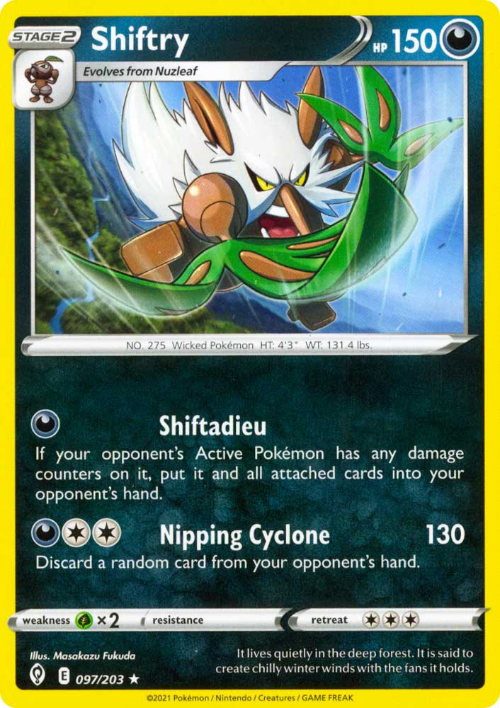 097 / 203 Shiftry Rara normale (EN) -NEAR MINT-