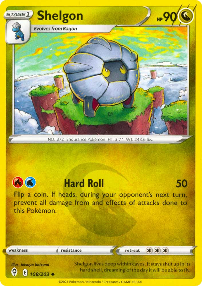 108 / 203 Shelgon Non Comune normale (EN) -NEAR MINT-