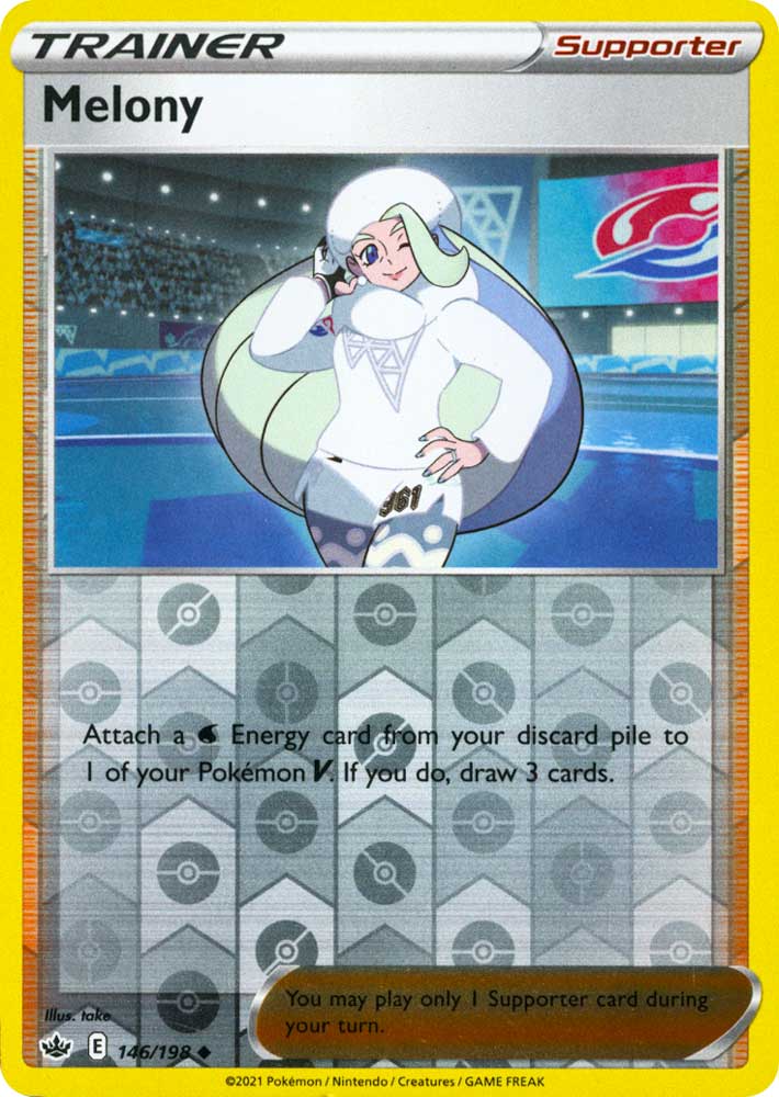 146 / 198 Melony Non Comune Reverse foil (EN) -NEAR MINT-