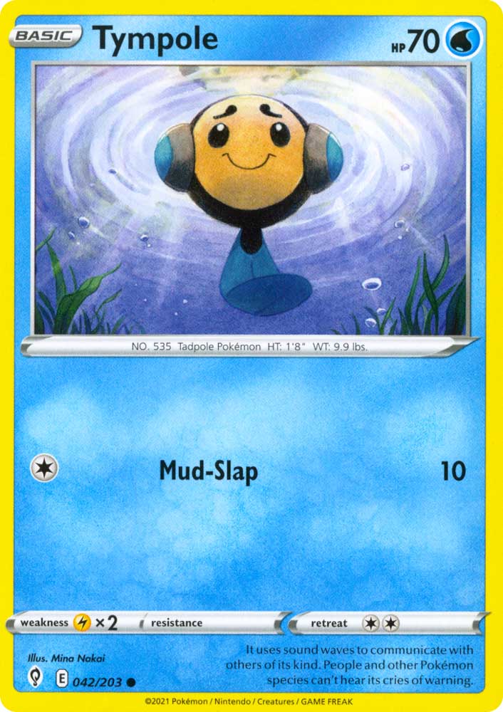 042 / 203 Tympole Comune normale (EN) -NEAR MINT-