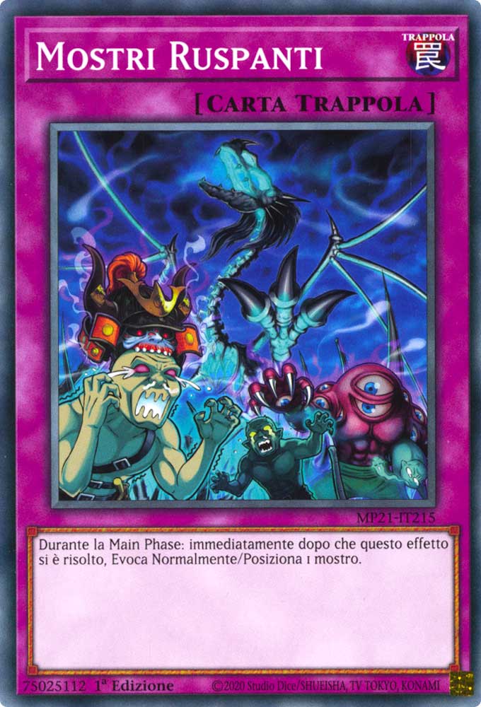 MP21-IT215 Mostri Ruspanti comune 1a Edizione (IT) -NEAR MINT-