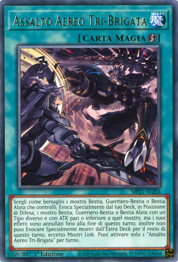 MP21-IT202 Assalto Aereo Tri-Brigata rara 1a Edizione (IT) -NEAR MINT-