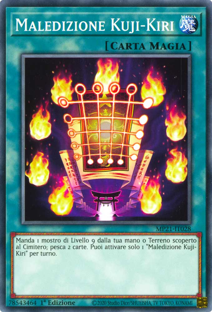 MP21-IT028 Maledizione Kuji-Kiri comune 1a Edizione (IT) -NEAR MINT-