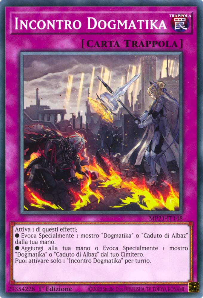 MP21-IT148 Incontro Dogmatika comune 1a Edizione (IT) -NEAR MINT-