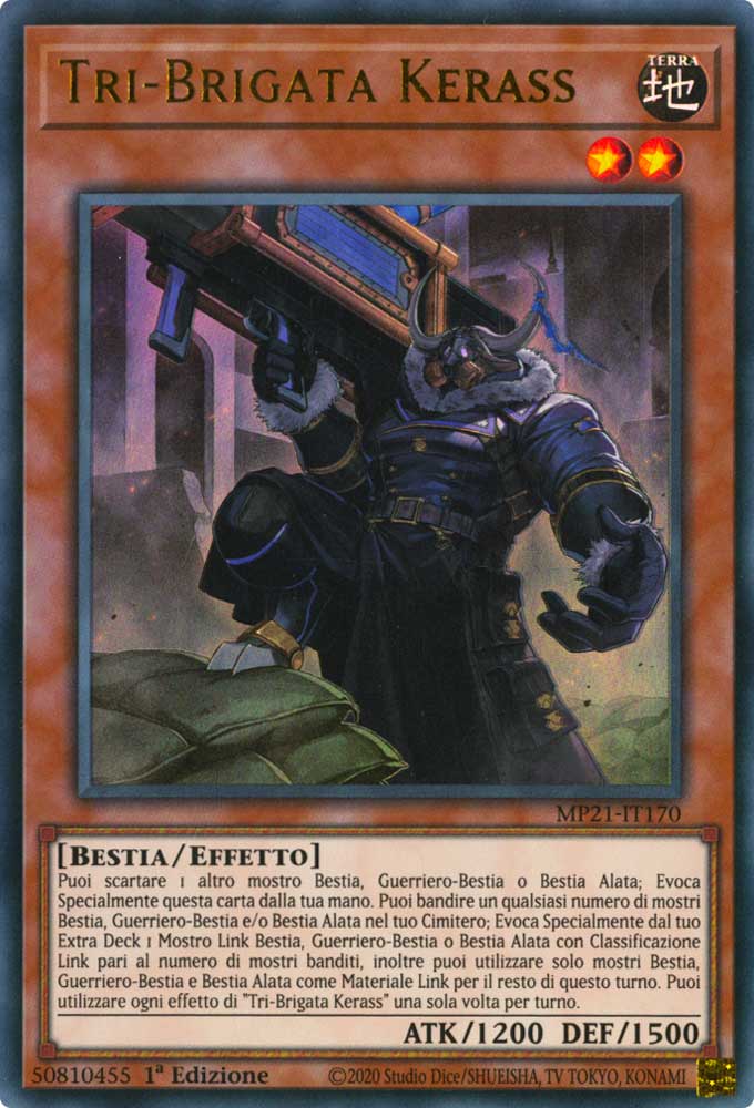 MP21-IT170 Tri-Brigata Kerass ultra rara 1a Edizione (IT) -NEAR MINT-