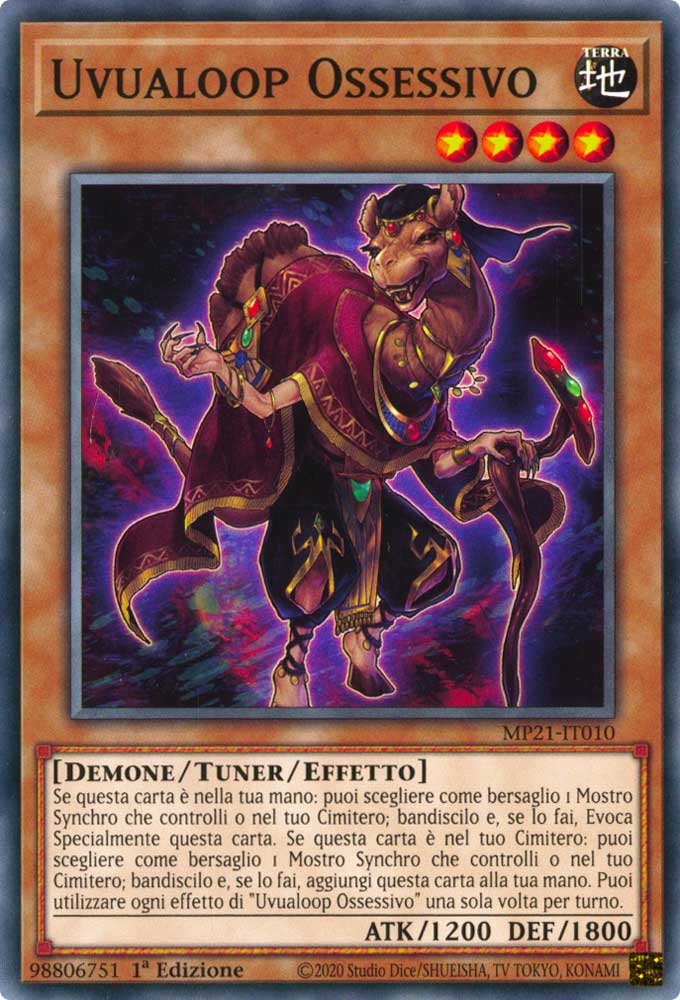 MP21-IT010 Uvualoop Ossessivo comune 1a Edizione (IT) -NEAR MINT-