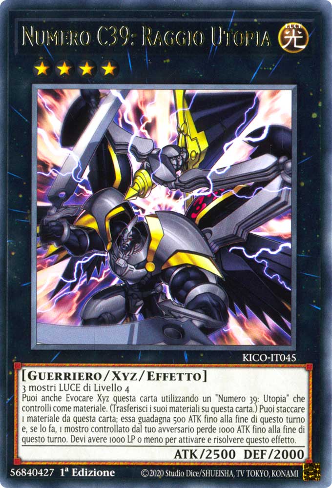 KICO-IT045 Numero C39: Raggio Utopia rara 1a Edizione (IT) -NEAR MINT-