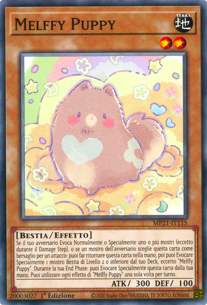 MP21-IT115 Melffy Puppy comune 1a Edizione (IT) -NEAR MINT-