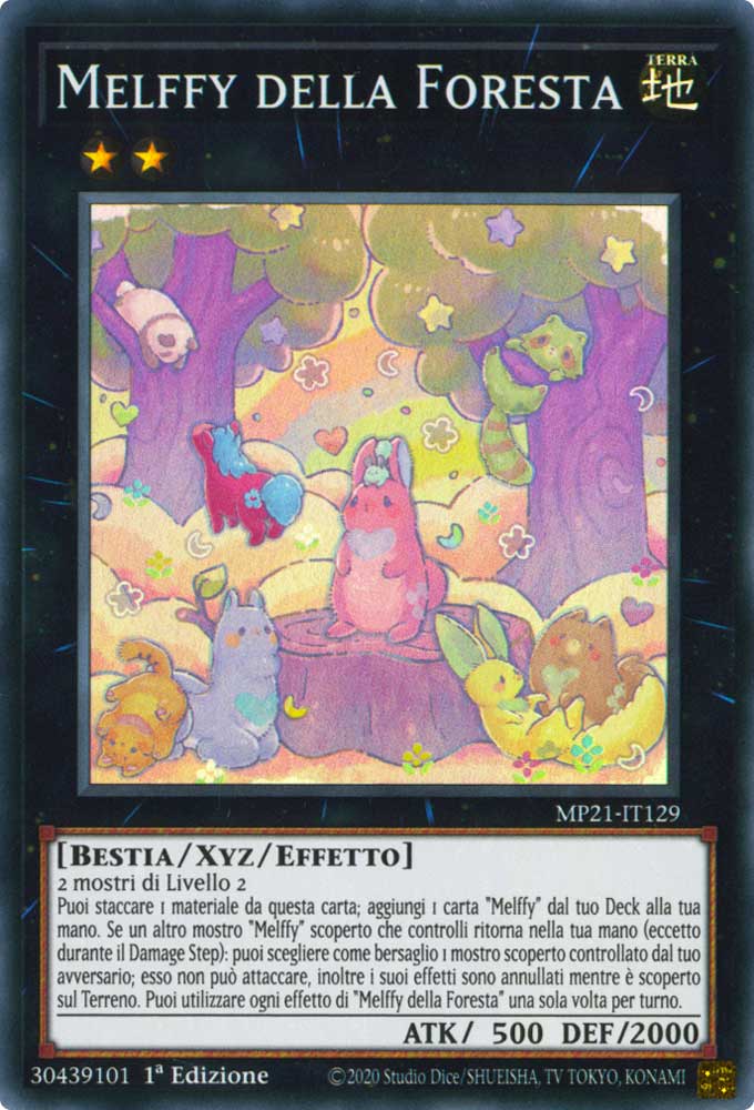 MP21-IT129 Melffy della Foresta super rara 1a Edizione (IT) -NEAR MINT-