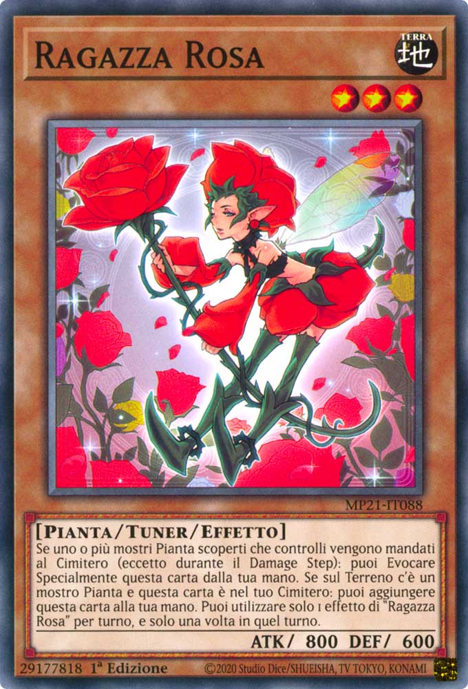 MP21-IT088 Ragazza Rosa comune 1a Edizione (IT) -NEAR MINT-