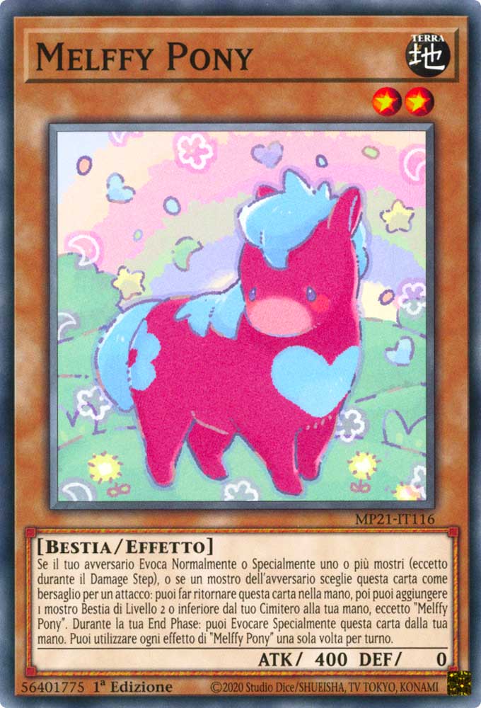 MP21-IT116 Melffy Pony comune 1a Edizione (IT) -NEAR MINT-