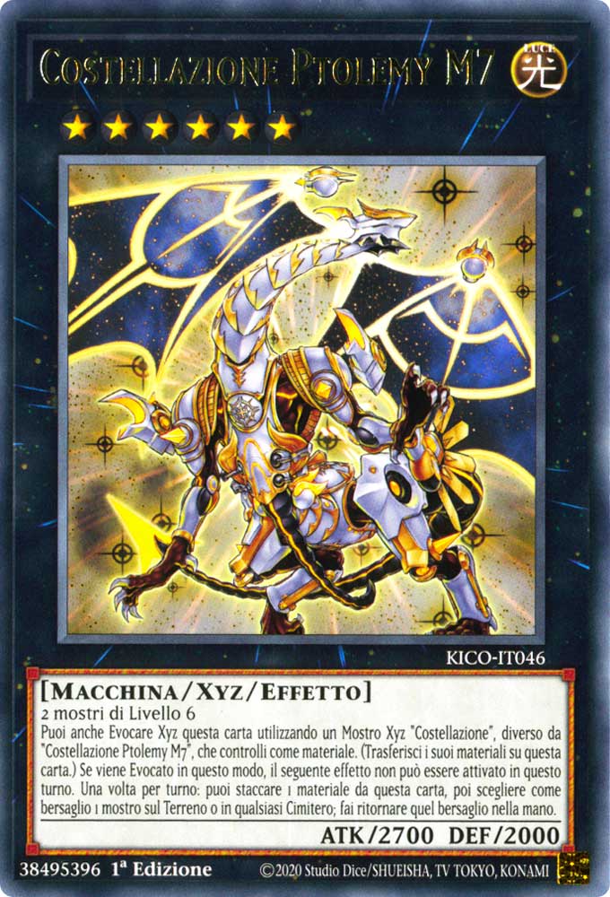 KICO-IT046 Costellazione Ptolemy M7 rara 1a Edizione (IT) -NEAR MINT-