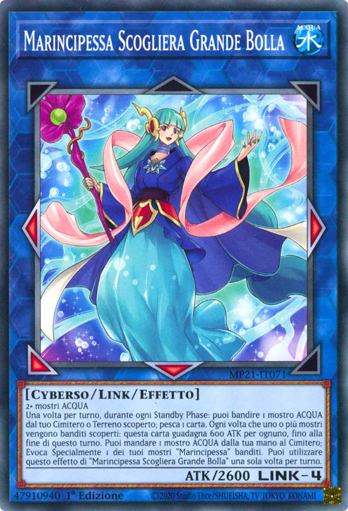 MP21-IT071 Marincipessa Scogliera Grande Bolla comune 1a Edizione (IT) -NEAR MINT-