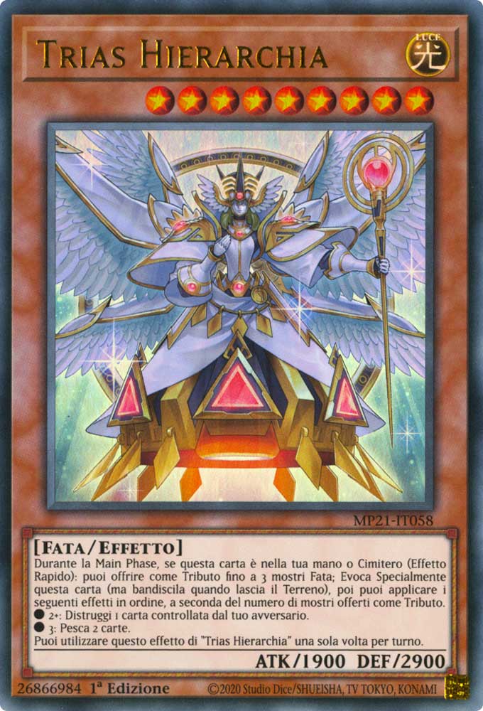 MP21-IT058 Trias Hierarchia ultra rara 1a Edizione (IT) -NEAR MINT-