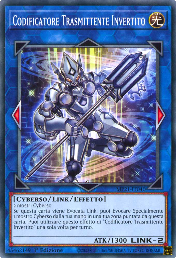 MP21-IT040 Codificatore Trasmittente Invertito comune 1a Edizione (IT) -NEAR MINT-