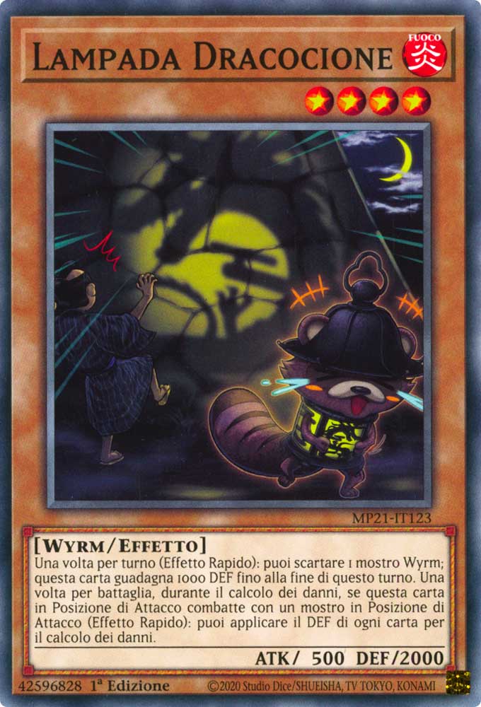 MP21-IT123 Lampada Dracocione comune 1a Edizione (IT) -NEAR MINT-