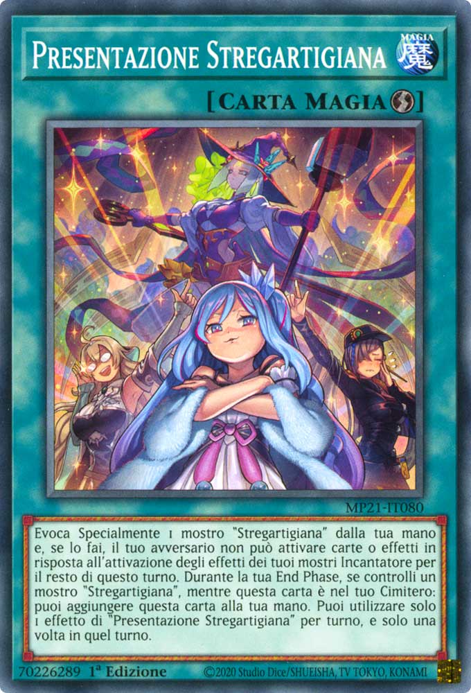 MP21-IT080 Presentazione Stregartigiana comune 1a Edizione (IT) -NEAR MINT-