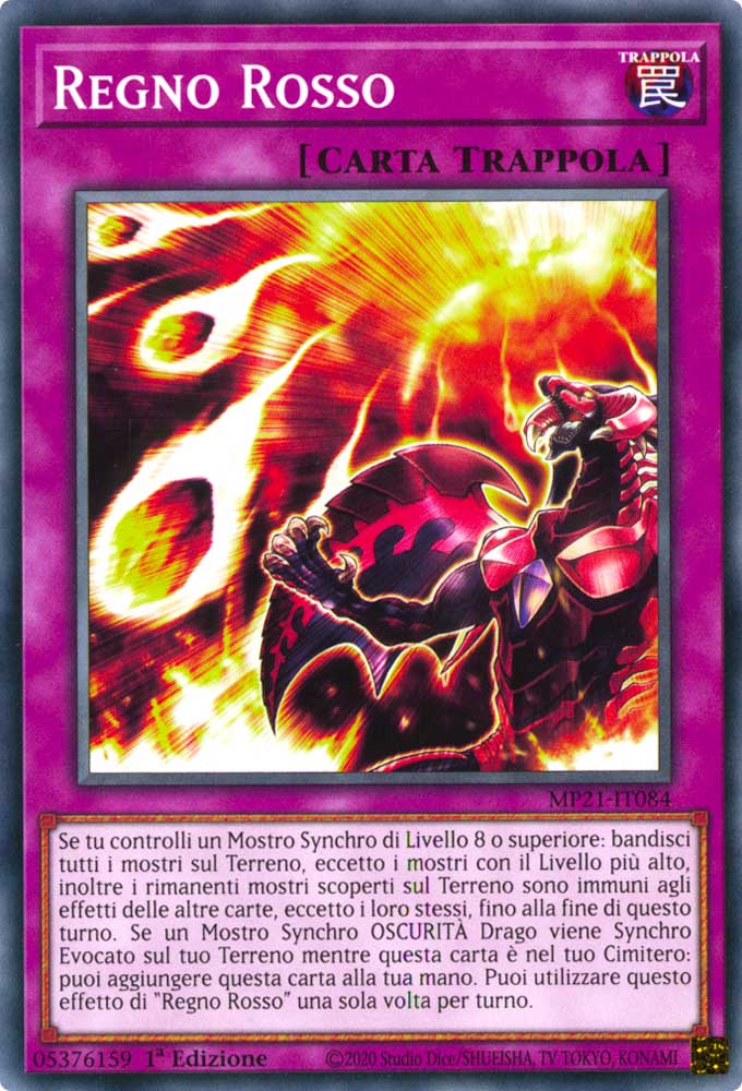 MP21-IT084 Regno Rosso comune 1a Edizione (IT) -NEAR MINT-