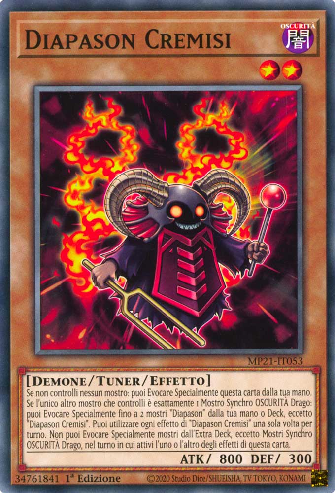 MP21-IT053 Diapason Cremisi comune 1a Edizione (IT)  -GOOD-