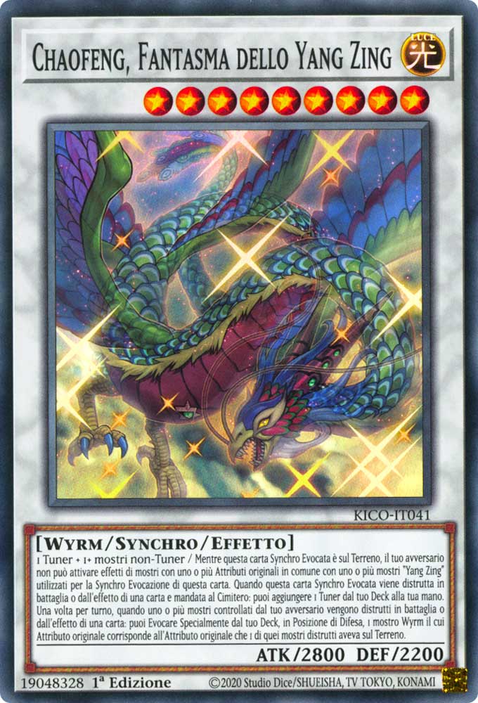 KICO-IT041 Chaofeng, Fantasma dello Yang Zing super rara 1a Edizione (IT) -NEAR MINT-