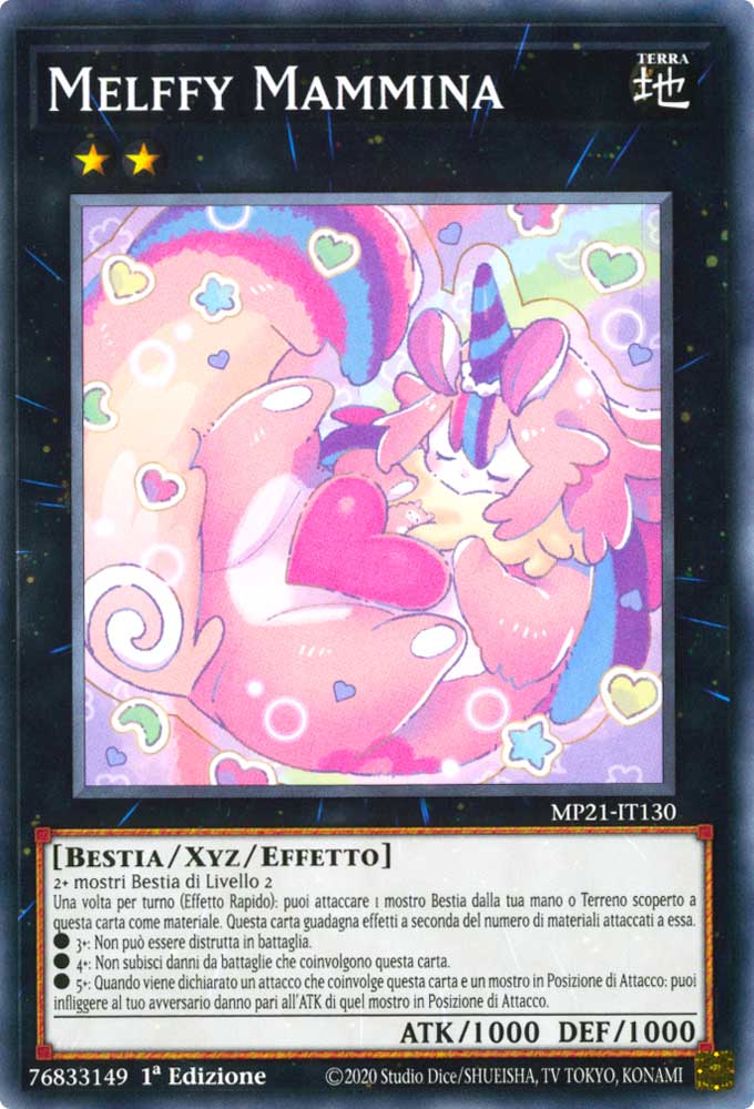 MP21-IT130 Melffy Mammina comune 1a Edizione (IT) -NEAR MINT-