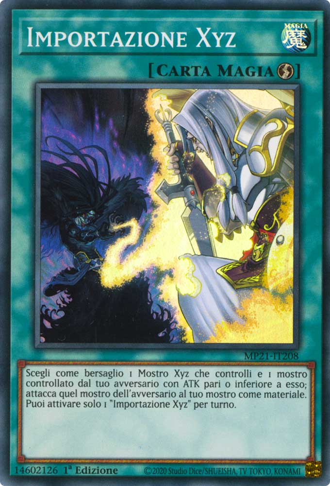 MP21-IT208 Importazione Xyz super rara 1a Edizione (IT) -NEAR MINT-