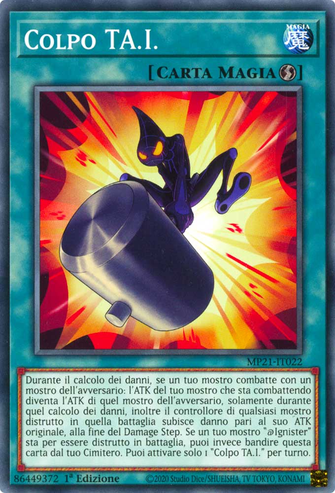 MP21-IT022 Colpo TA.I. comune 1a Edizione (IT) -NEAR MINT-