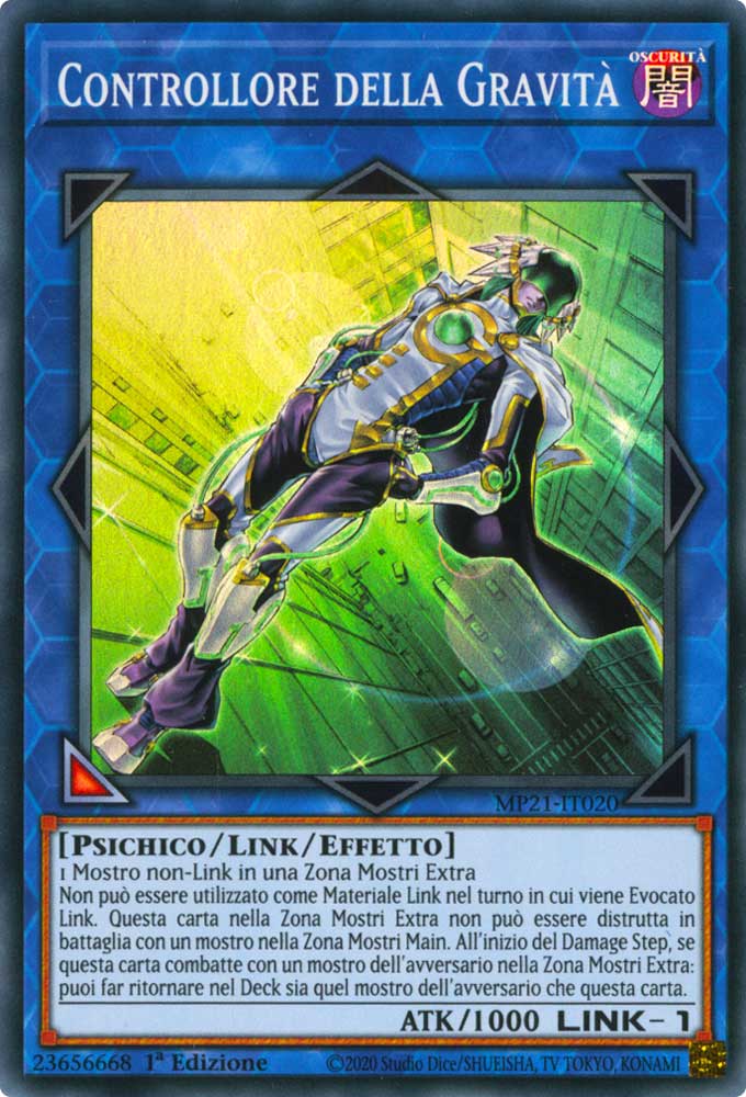 MP21-IT020 Controllore della Gravita' super rara 1a Edizione (IT) -NEAR MINT-