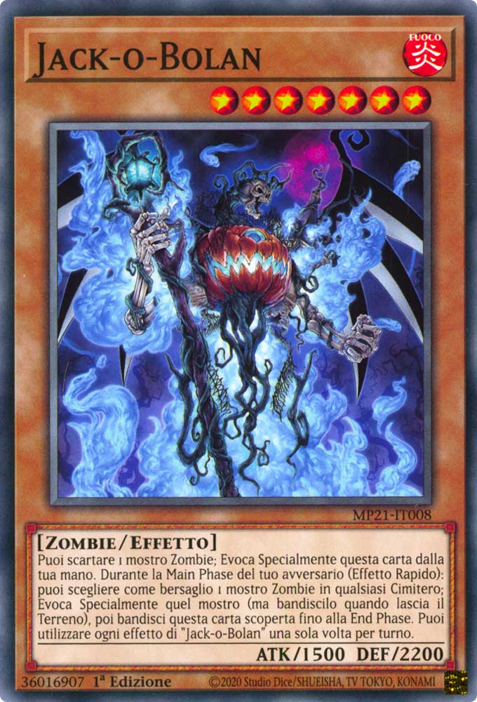 MP21-IT008 Jack-o-Bolan comune 1a Edizione (IT) -NEAR MINT-