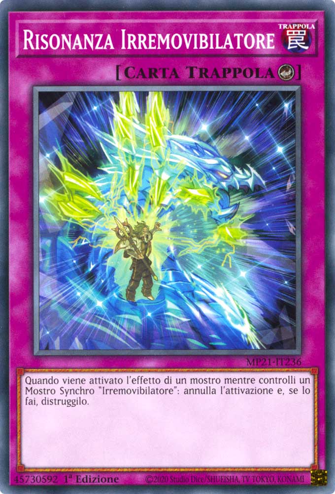 MP21-IT236 Risonanza Irremovibilatore comune 1a Edizione (IT) -NEAR MINT-