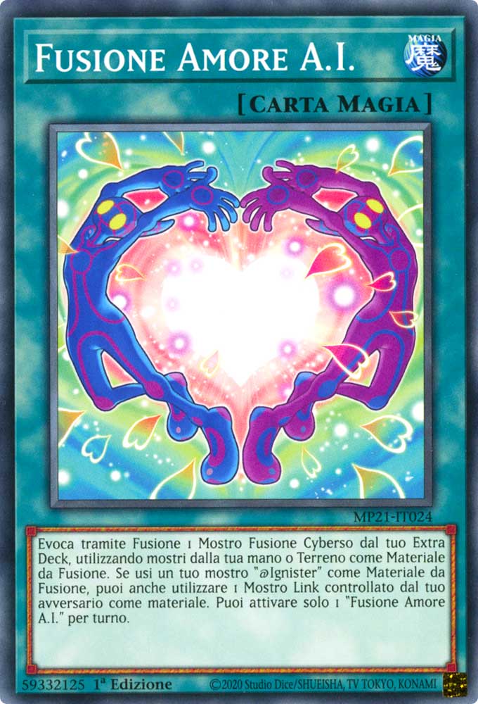 MP21-IT024 Fusione Amore A.I. comune 1a Edizione (IT) -NEAR MINT-
