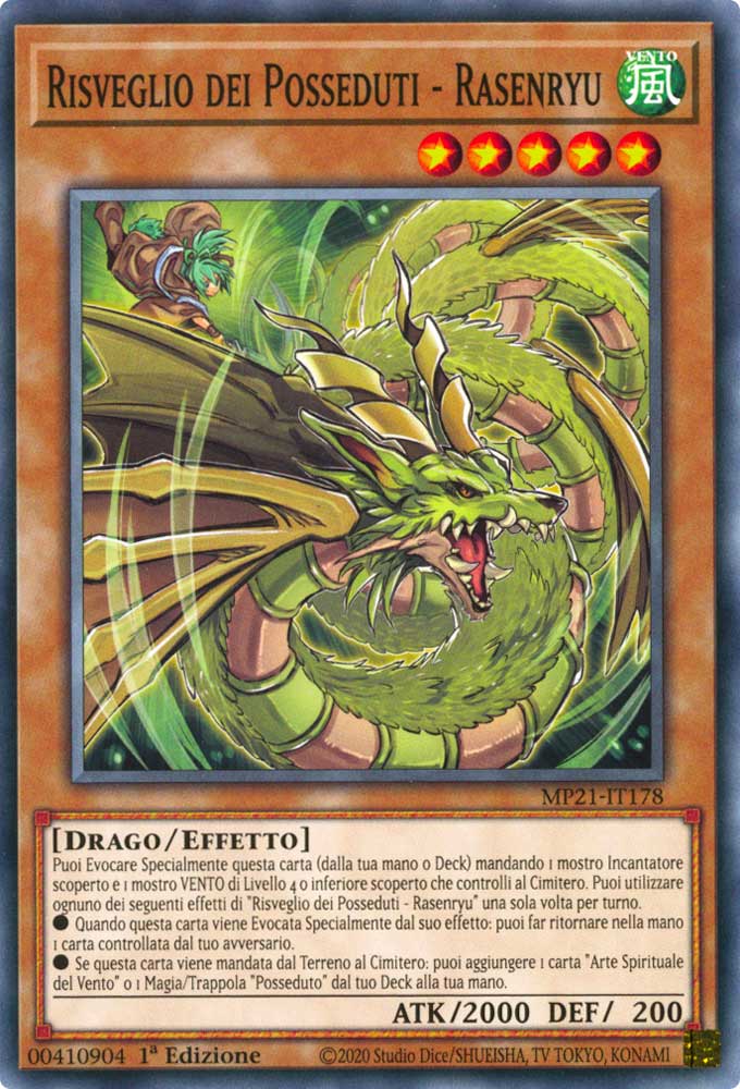 MP21-IT178 Risveglio dei Posseduti - Rasenryu comune 1a Edizione (IT) -NEAR MINT-