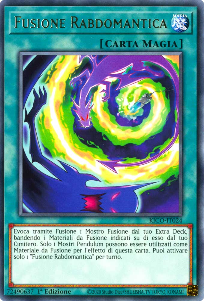 KICO-IT024 Fusione Rabdomantica rara 1a Edizione (IT) -NEAR MINT-