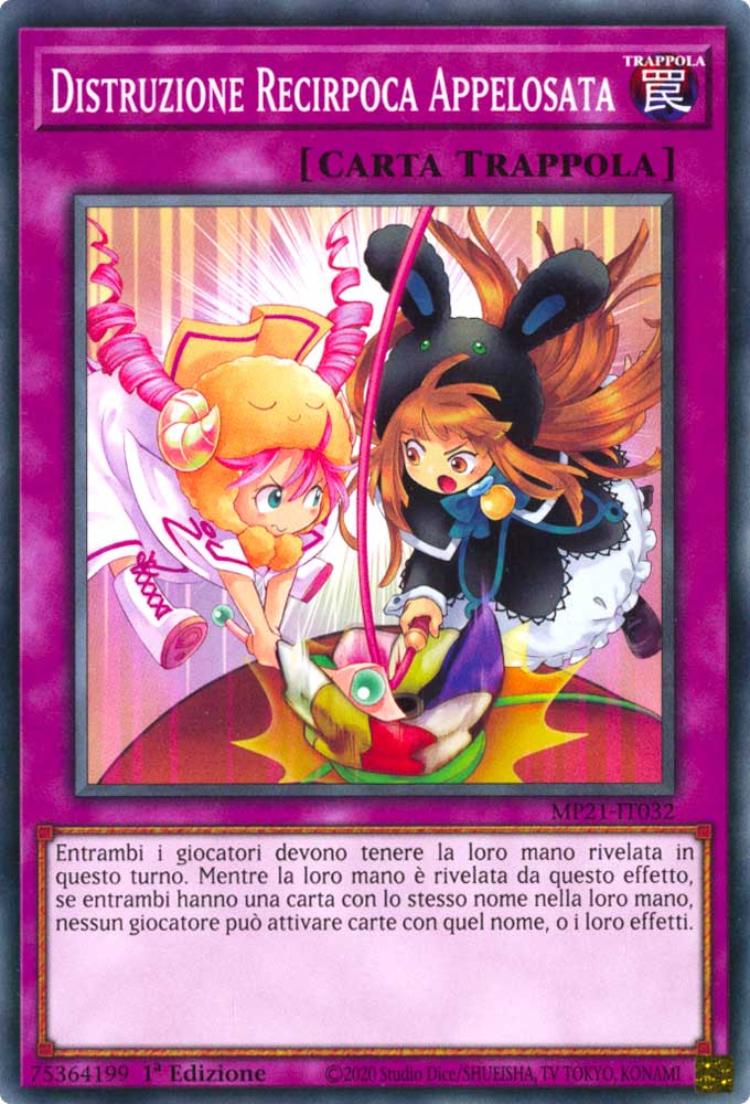 MP21-IT032 Distruzione Recirpoca Appelosata comune 1a Edizione (IT) -NEAR MINT-