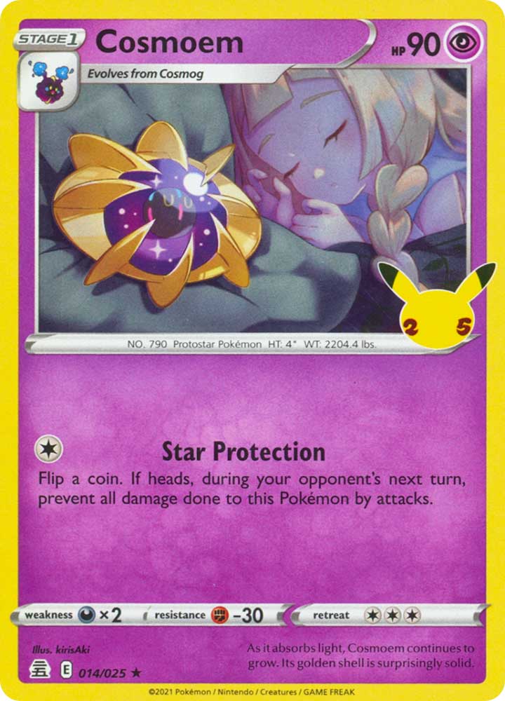 14 / 25 Cosmoem Rara Foil (EN) -NEAR MINT-