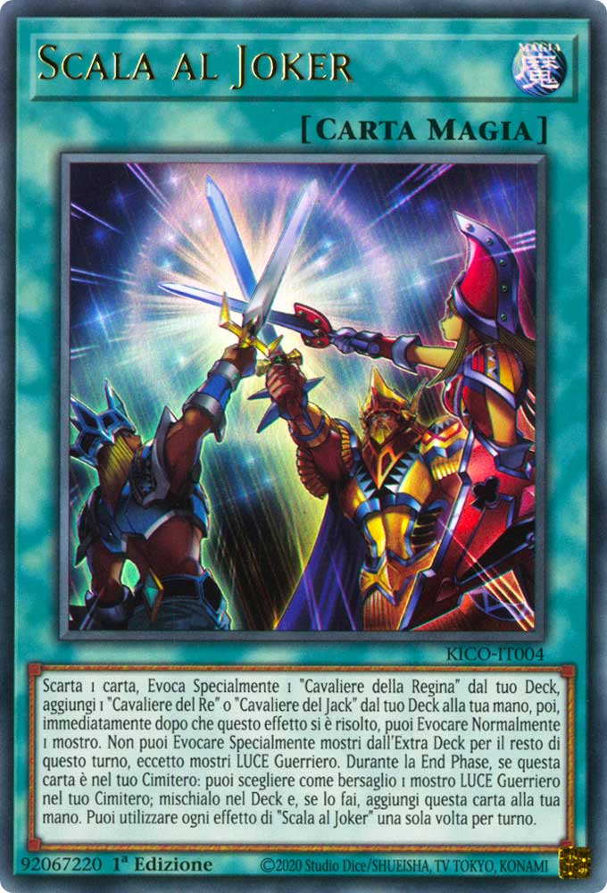 KICO-IT004 Scala al Joker ultra rara 1a Edizione (IT) -NEAR MINT-