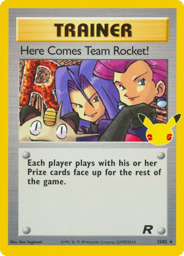 15 / 82 Here Comes Team Rocket! Rara Segreta Holo Foil (EN) -NEAR MINT-