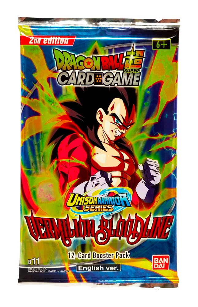 Unison Warrior Series Set 2 Vermilion Bloodline 2nd Edition busta 12 carte (EN)