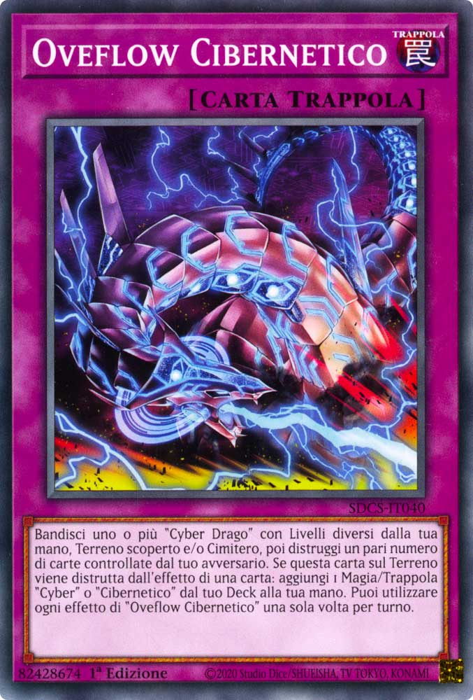 SDCS-IT040 Oveflow Cibernetico comune 1a Edizione (IT) -NEAR MINT-