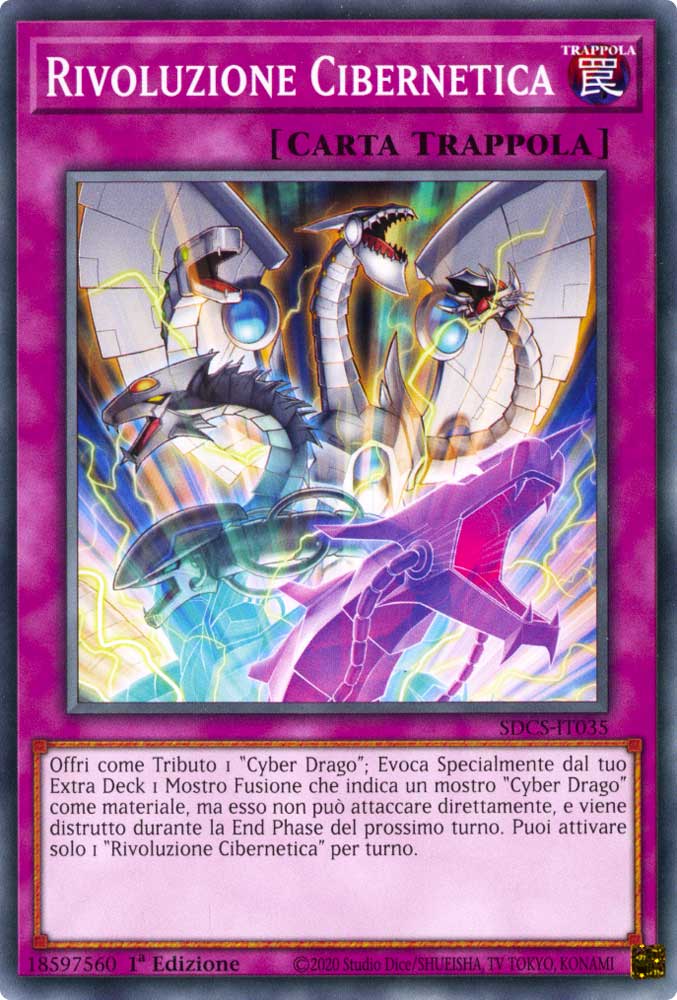 SDCS-IT035 Rivoluzione Cibernetica comune 1a Edizione (IT) -NEAR MINT-