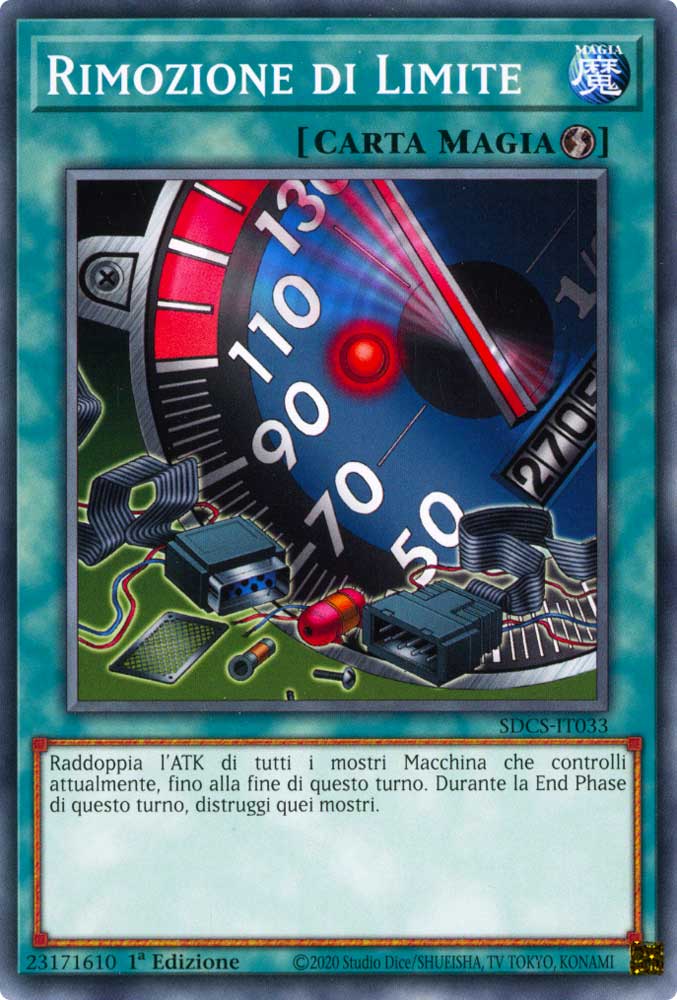SDCS-IT033 Rimozione di Limite comune 1a Edizione (IT) -NEAR MINT-