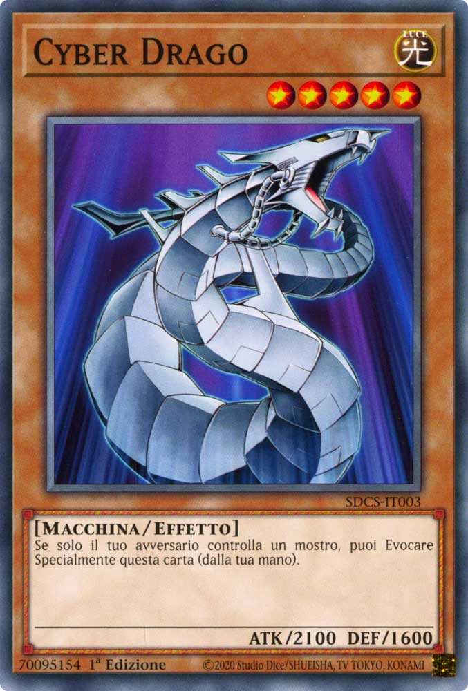 SDCS-IT003 Cyber Drago comune 1a Edizione (IT) -NEAR MINT-