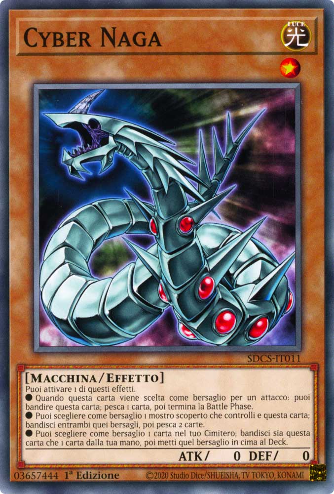 SDCS-IT011 Cyber Naga comune 1a Edizione (IT) -NEAR MINT-