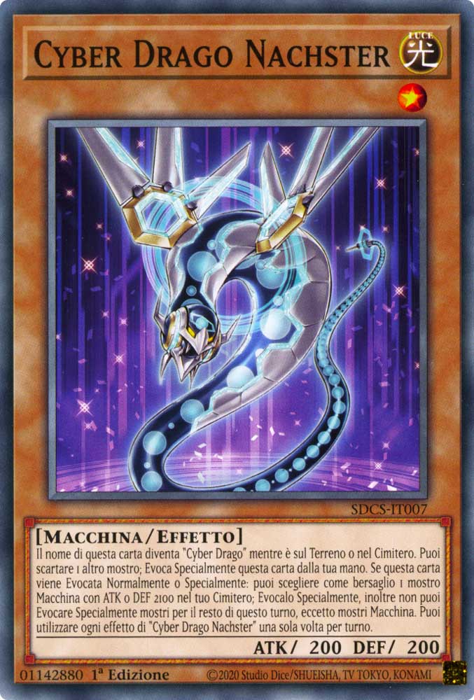 SDCS-IT007 Cyber Drago Nachster comune 1a Edizione (IT) -NEAR MINT-